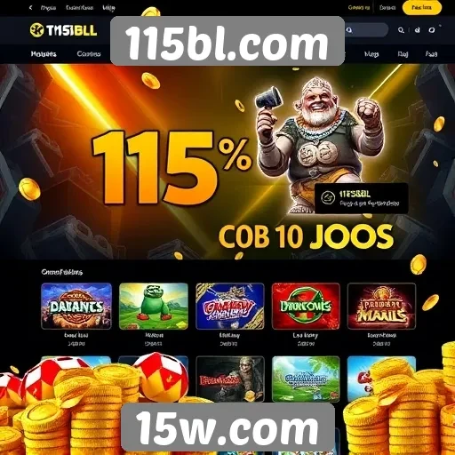 Comparativo de usabilidade no site 115bl.com